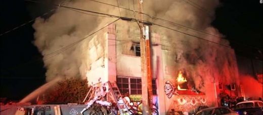 Tragis... Gedung Tempat Pesta Dansa Terbakar, Puluhan Orang Tewas Terjebak Api