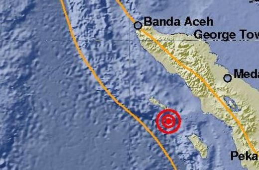 Gempa 5,1 SR Goyang Pulau Simeulue Aceh