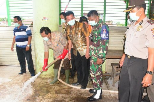Los Ayam Blok I Pasar Raya Padang Bacilutu, Sekda Nasir Ahmah Ajak Pedagang Bersihkan Ramai-Ramai