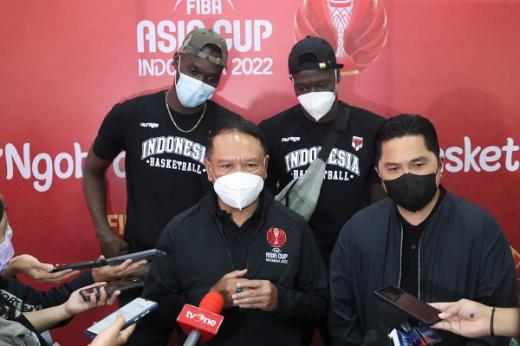 Jelang FIBA Asia Cup 2022, Menpora Amali Tegaskan Dukungan Presiden Jokowi