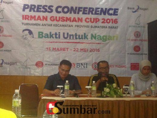 Ini Hasil Lengkap Babak Penyisihan Turnamen Sepakbola Irman Gusman Cup 2016