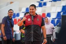 Menpora Dito Minta Atlet Indonesia Tunjukkan Kemampuan Terbaik di Liga Tenis Meja Terry Palmer