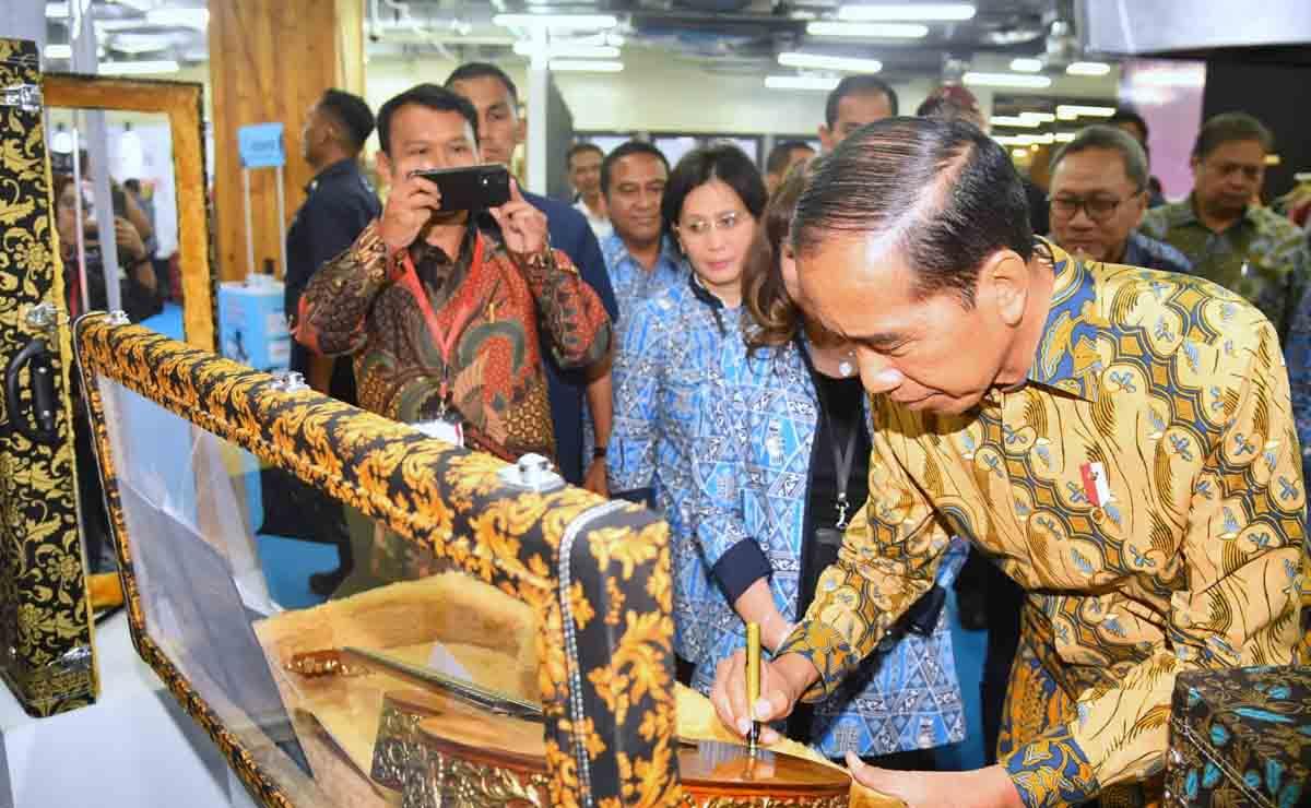Presiden Jokowi Ajak Pengusaha Dukung Hilirisasi demi Capai Indonesia Maju 2045