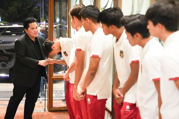 Erick Thohir Minta Pemain Timnas Manfaatkan Kesempatan Besar di Piala Dunia U 17