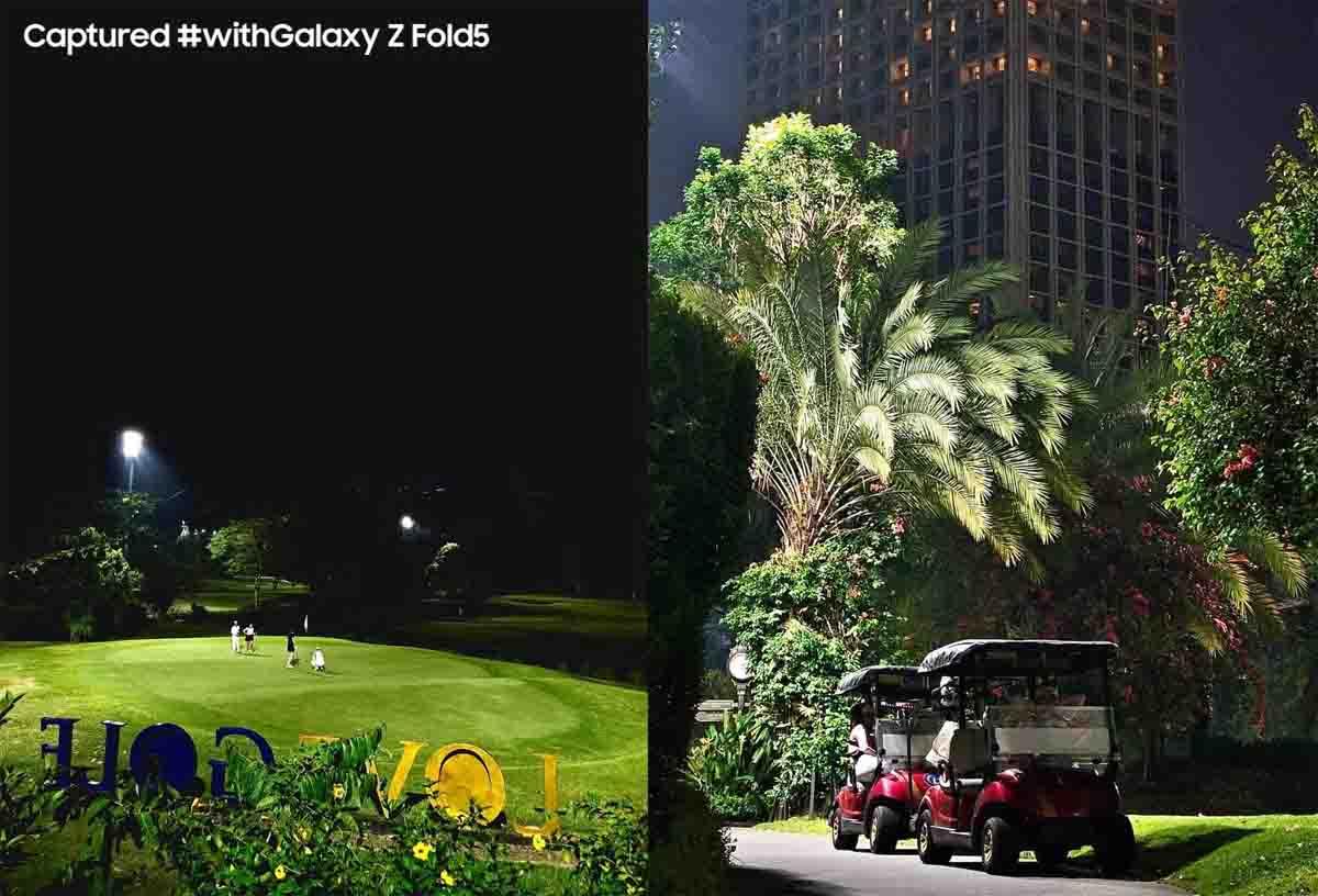 Ini Lo Tips dari Fotografer untuk Punya Foto Golf yang Aesthetic di Malam Hari Pakai HP Lipat Samsung