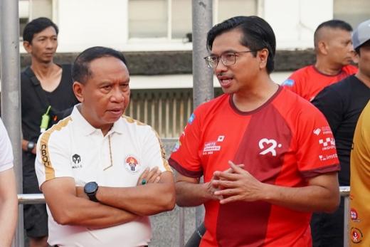 Menpora Amali Dukung Charity Run For Every Heart Bandung 2022