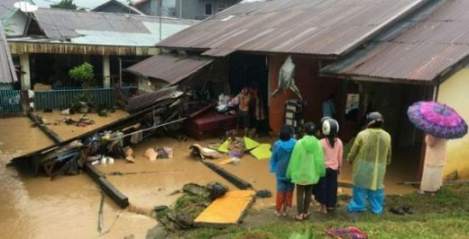 Puluhan Rumah di Padang Utara Rusak Diterjang Banjir