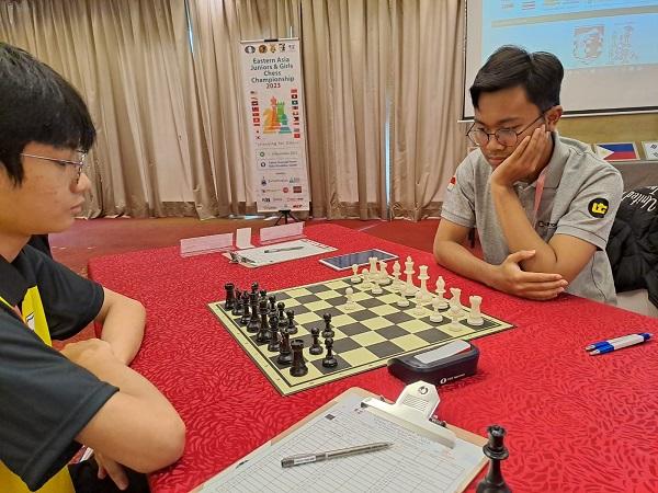 Lima Pecatur Indonesia Catat Kemenangan di Babak Pertama Kejuaraan Catur Junior Asia Timur 2023