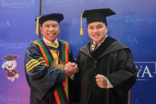 Menpora Amali Hadiri Penganugerahan Gelar Dr HC Menteri BUMN, Erick Thohir