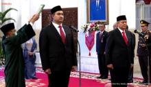 Menpora Dito Ariotedjo Catat Jadi Menteri Termuda Kabinet Indonesia Maju