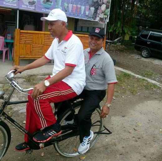 Bersepeda Onthel, Walikota Padang Berolahraga Menjaga Keseimbangan Tubuh