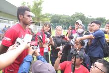 M Iqbal Gwijangge Nyaman Jalani Peran Baru di Tim U-20 Indonesia