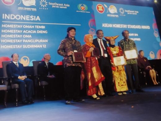 Oma Homestay Sawahlunto Raih ASEAN Homestay Award di Manila