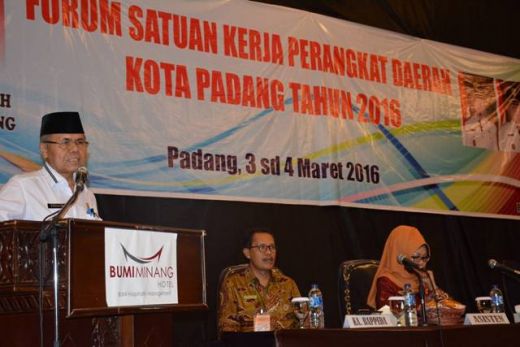 2017, Pemko Padang Fokus Pada 10 Prioritas Pembangunan Andalan