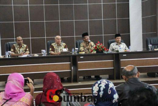 Duet Gusmal-Yulfadri Ajak Media Bekerjasama Bangun Kabupaten Solok