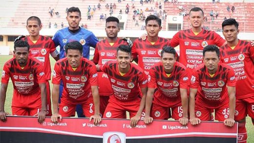 Meski Pincang, Semen Padang FC Tetap Berusaha Tampil Prima
