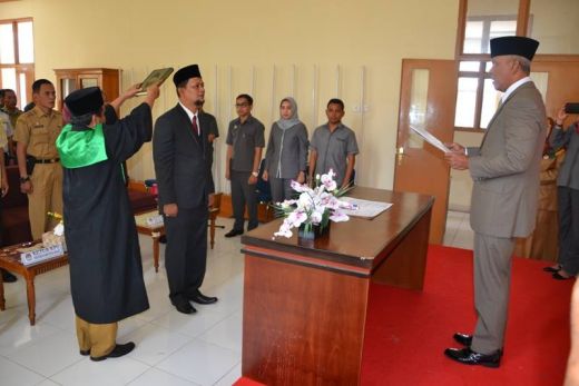 Lucky Dharma Yuli Putra Dilantik Sebagai Sekretaris KPU Kota Padang