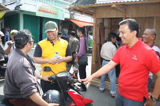 Walikota Hendri Arnis Apresiasi Pedagang yang Telah Pindah ke TPS