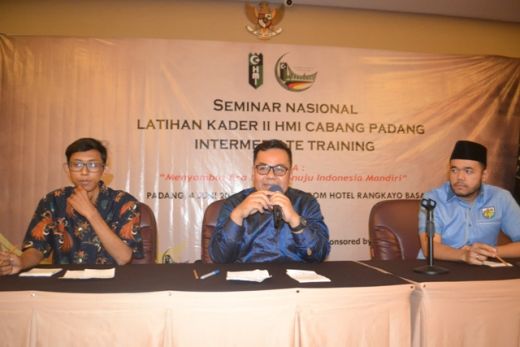 Ketua HMI Cabang Padang Nofria Rizki: Alkudri Cocok Pimpin Kota Padang