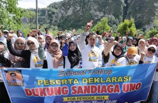 Gencarkan Pelatihan UMKM, Masyarakat di Sumatera Barat Sepakat Dukung Sandiaga Uno Jadi Presiden 2024