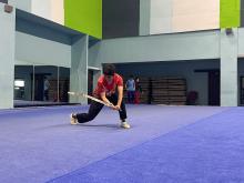 Jovan Purnomo Akui Persaingan Ketat di Pelatnas Wushu Junior