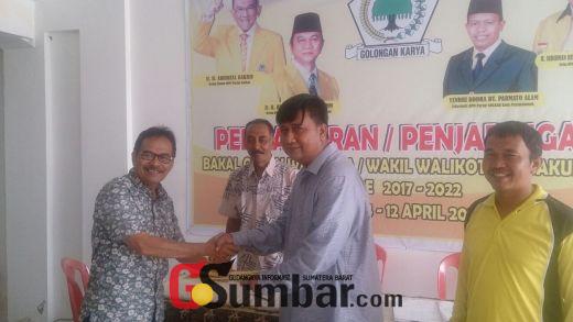 Warnai Pilkada Payakumbuh 2017, Budi Putra Mendaftar ke Partai Golkar dan PAN