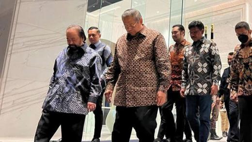 SBY Bertemu Surya Paloh, Bahas Pilpres 2024 hingga Peluang Koalisi
