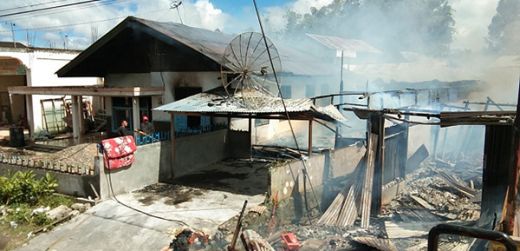 Senin Pagi, 15 Rumah Ludes Terbakar di Ampek Angkek Agam