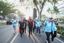 Lepas 5K n Run GBN 2023, Menpora Dito Bangga YBI Turut Promosikan Hidup Sehat