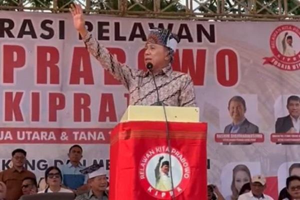 Iwan Bule Sebut Prabowo Totalitas Kepada Rakyat Indonesia, Hashim Paparkan Program Makan Gratis Anak di Deklarasi KIPRA