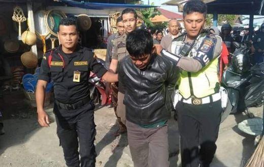 Belum Lama Keluar Penjara, Tertangkap Massa Mencuri Motor di Pasar Payakumbuh