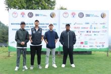 Viras Raih Best Net dan Beasiswa di Turnamen Golf NOC Indonesia Golf and Charity 2021
