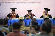 Prof.Dr. Zainudin Amali M.Si Jadi Penguji Promosi Doktor Agun Gunandjar di STIA LAN Jakarta