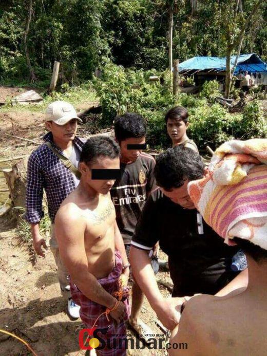 3 Orang yang Diduga Pencuri Sarang Walet Ini Diamankan Warga dan Polisi dari Polsek Pulau Punjung