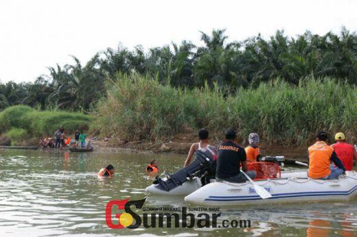 Pulang Mancing dan Seberangi Sungai, Seorang Warga Dharmasraya Hilang di Aliran Batang Hari