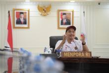 Menpora Dito Minta Kontingen Indonesia Tetap Semangat di Jambore Pramuka Dunia ke-23 Korsel