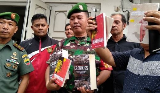 Tim Gabungan Koramil dan Kejaksaan Sita 3 Judul Buku Diduga Berisi Paham Komunis di Padang