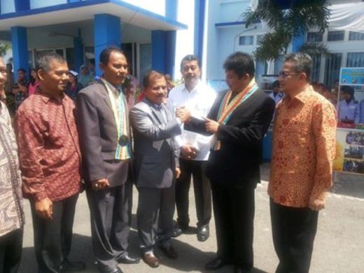 Hadiri Wisuda SUPM, Bupati Ali Mukhni Minta Kementrian KKP Bangun Politeknik Perikanan di Padang Pariaman