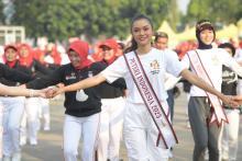Puteri Indonesia 2023 Dukung Kemenpora Terus Gelorakan Olahraga di Masyarakat