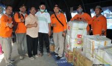 Pengungsi Gempa Palu, Donggala dan Sigi Nikmati Bantuan 1,5 Ton Rendang