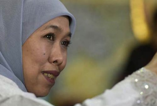 Mensos Pantau Langsung Pencairan Dana PKH di Padang