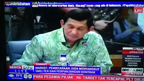 Siang Ini, Presiden Direktur PT Freeport Indonesia Hadiri Sidang