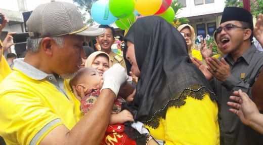 Pemko Padang Target Imunisasi Polio Bisa Capai 100 Persen di 2016