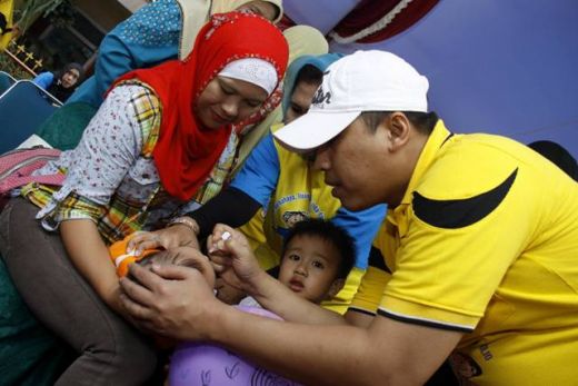 PIN di Padang Panjang, Walikota Hendri Arnis : Sehat Adalah Hak Anak!
