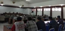 DPRD Pasaman Gelar Rapat Dengarkan Pengajuan Tiga Ranperda