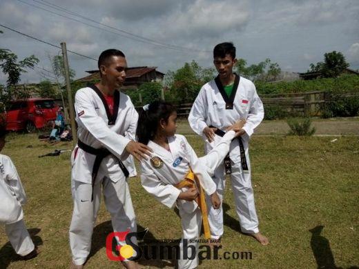 Porprov XIV Sumbar, Atlet Taekwondo Dharmasraya Intensifkan Latihan