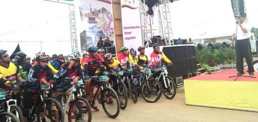 Ratusan Peserta Ikuti Mountain Bike Exploring Lansek Manih 2 di Sijunjung