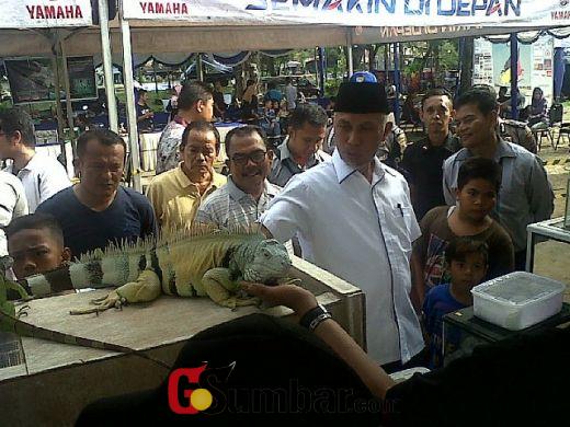 Minangkabau Nasional Reptil Expo dan Kontes Dibuka Wako Padang, Mahyeldi: Sayangi Binatang Turut Menjaga Keseimbangan Alam