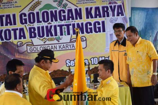 Musda IX DPD Partai Golkar Bukittinggi Tetapkan Jhon Edwar Sebagai Ketua DPD Periode 2016 -2021