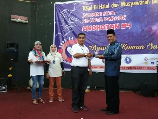 Zulheri Rani Terpilih Ketua Umum SAPA 94 Padang